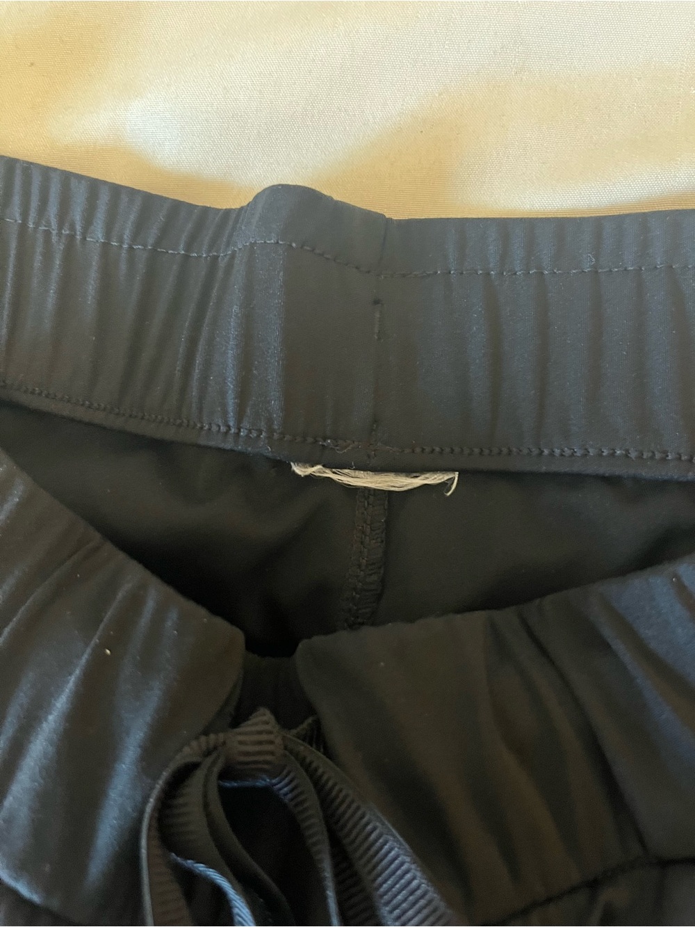 🖤 Women's Black Drawstring Jogger Pants | Size Small Petite - Picture 5 of 5